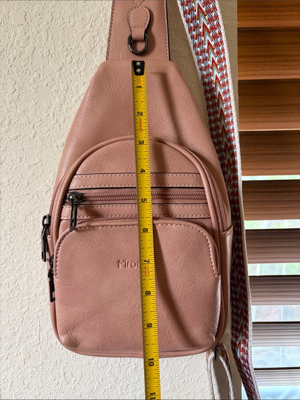 2 Sling Crossbody Bags with Tribal Strap - Picture 8 of 16